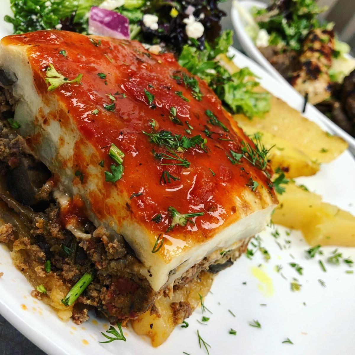 Moussaka.